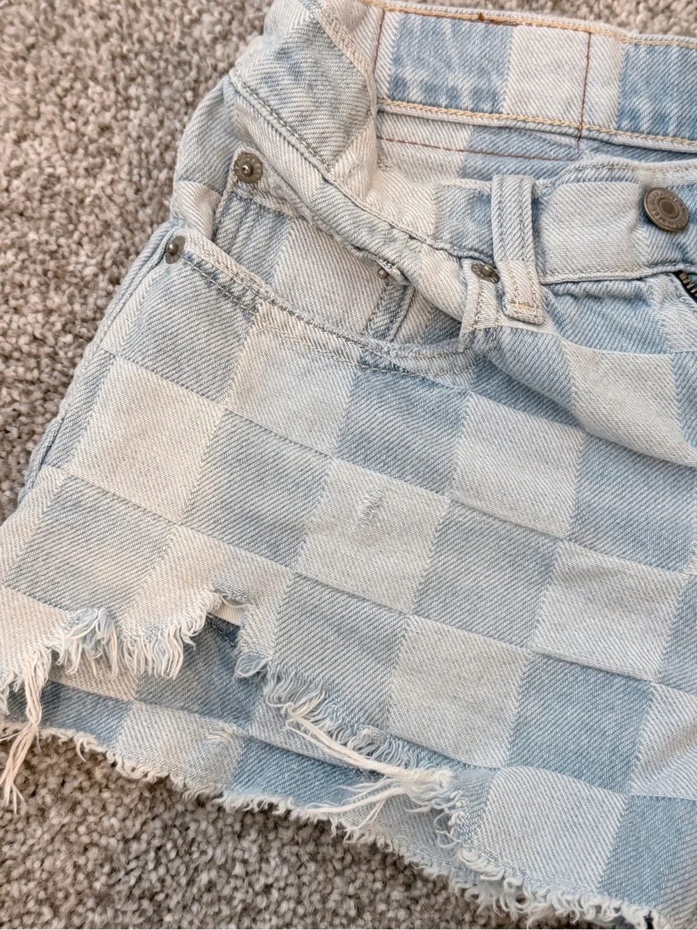 LICKY BRAND Denim Cutoff Shorts - Picture 4 of 5